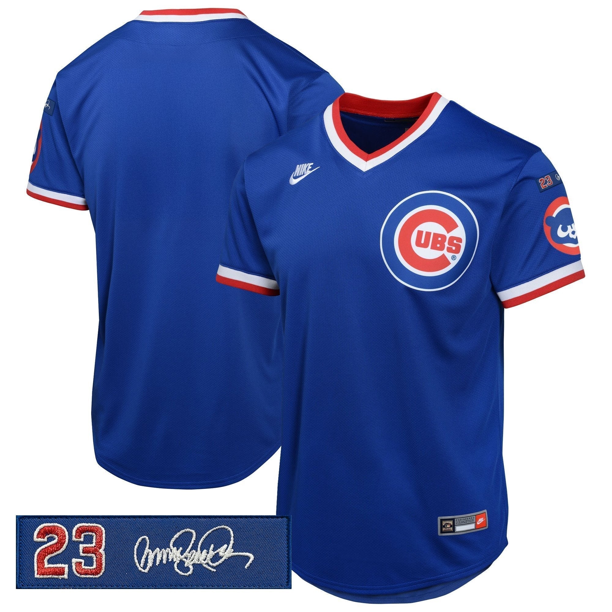 CHC 'Ryne Sandberg Tribute Patch' Cooperstown Jersey - Stitched