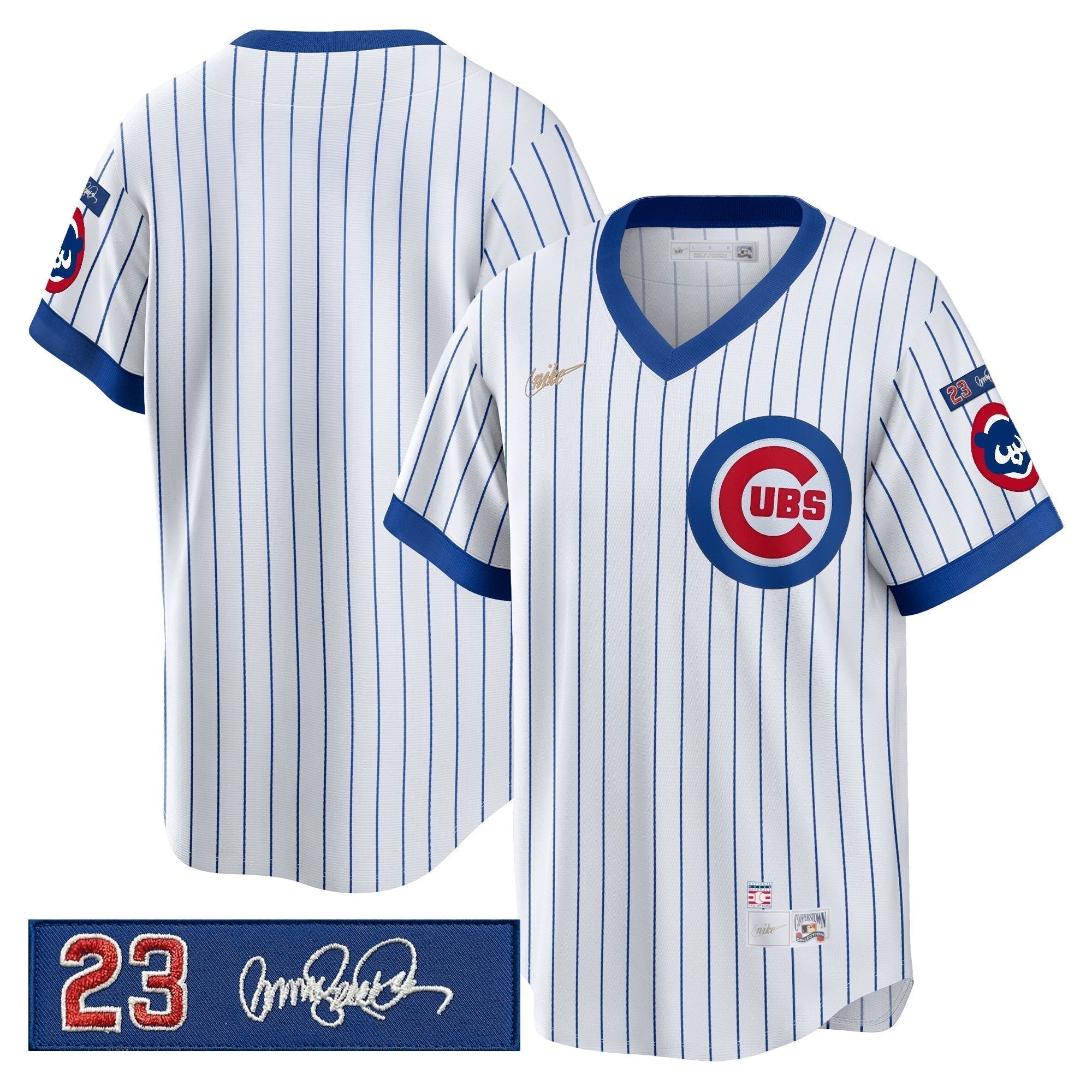 CHC 'Ryne Sandberg Tribute Patch' Cooperstown Jersey - Stitched