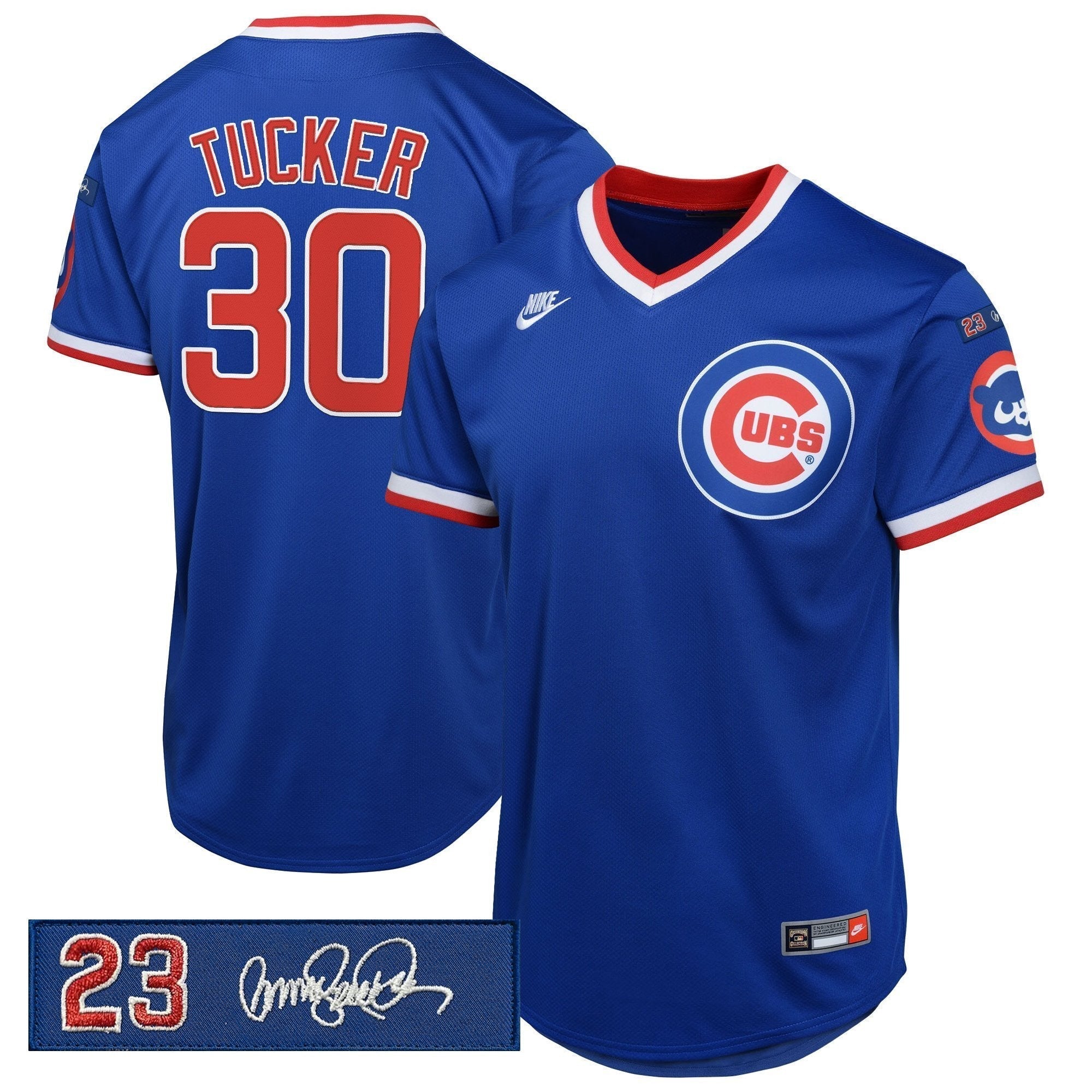 CHC 'Ryne Sandberg Tribute Patch' Cooperstown Jersey - Stitched