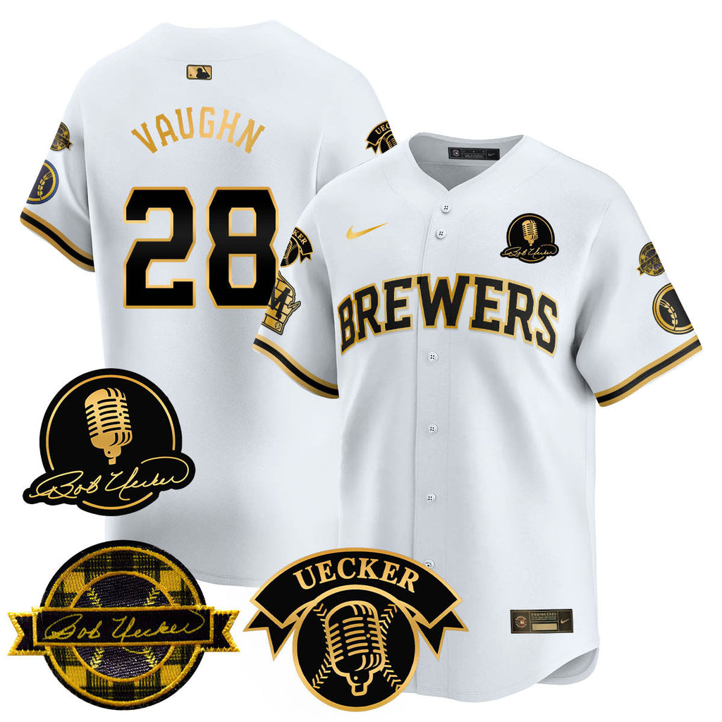 MIL 2025 Limited Jersey - Bob Uecker Patch - Stitched