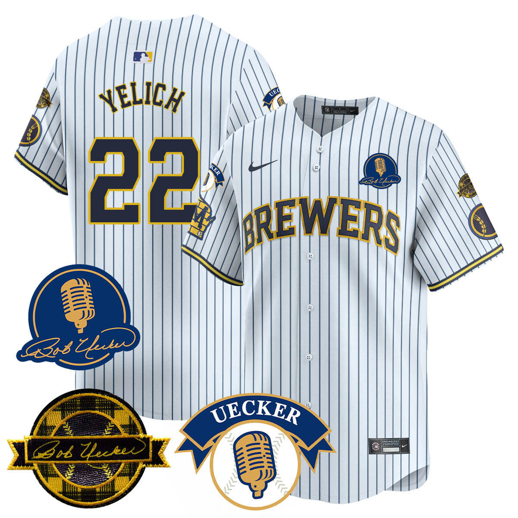 MIL 2025 Limited Jersey - Bob Uecker Patch - Stitched