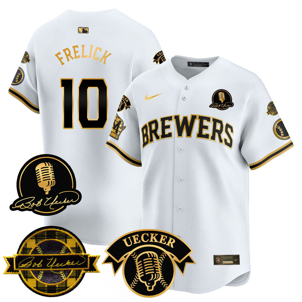MIL 2025 Limited Jersey - Bob Uecker Patch - Stitched