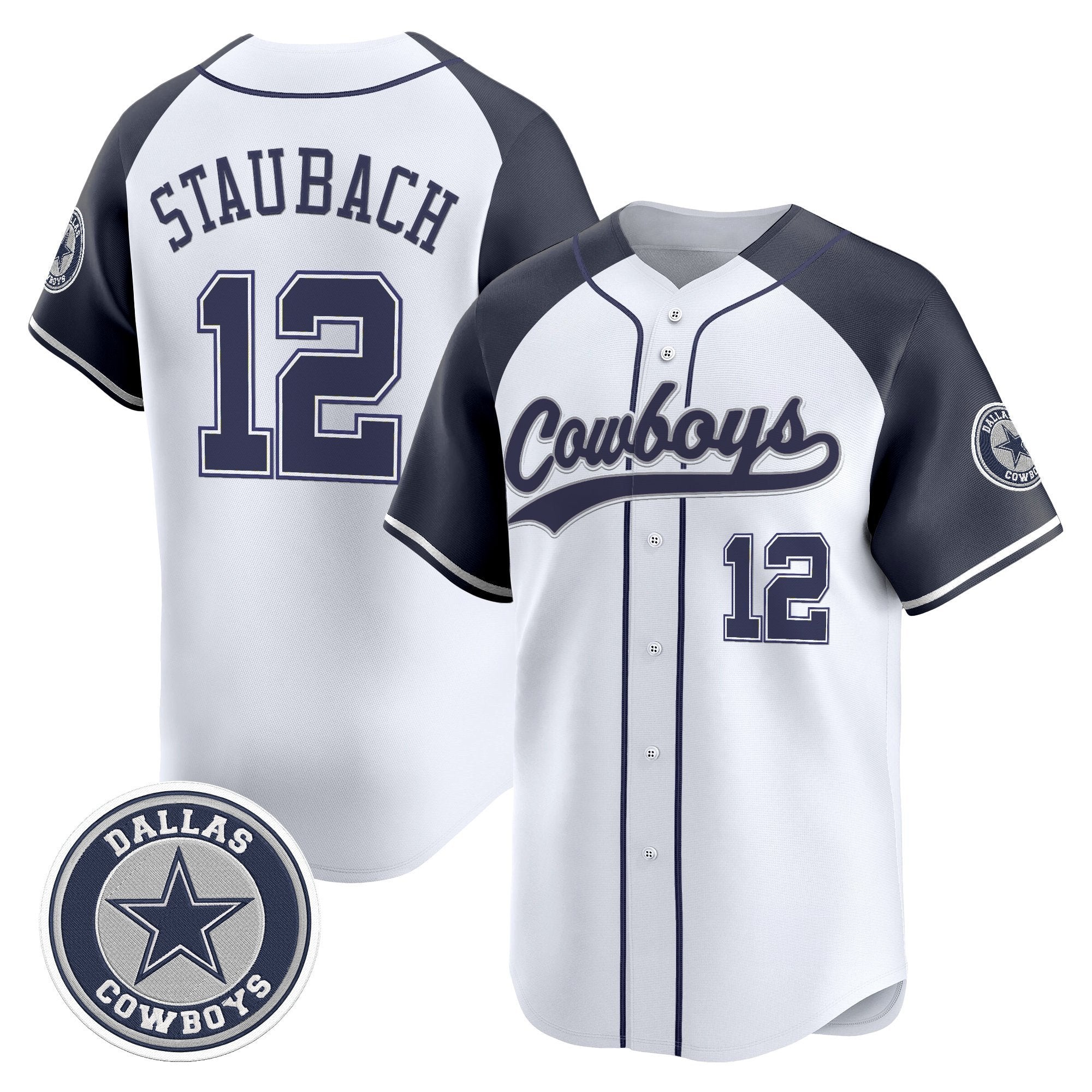 DAL Vapor Baseball Jersey - Stitched