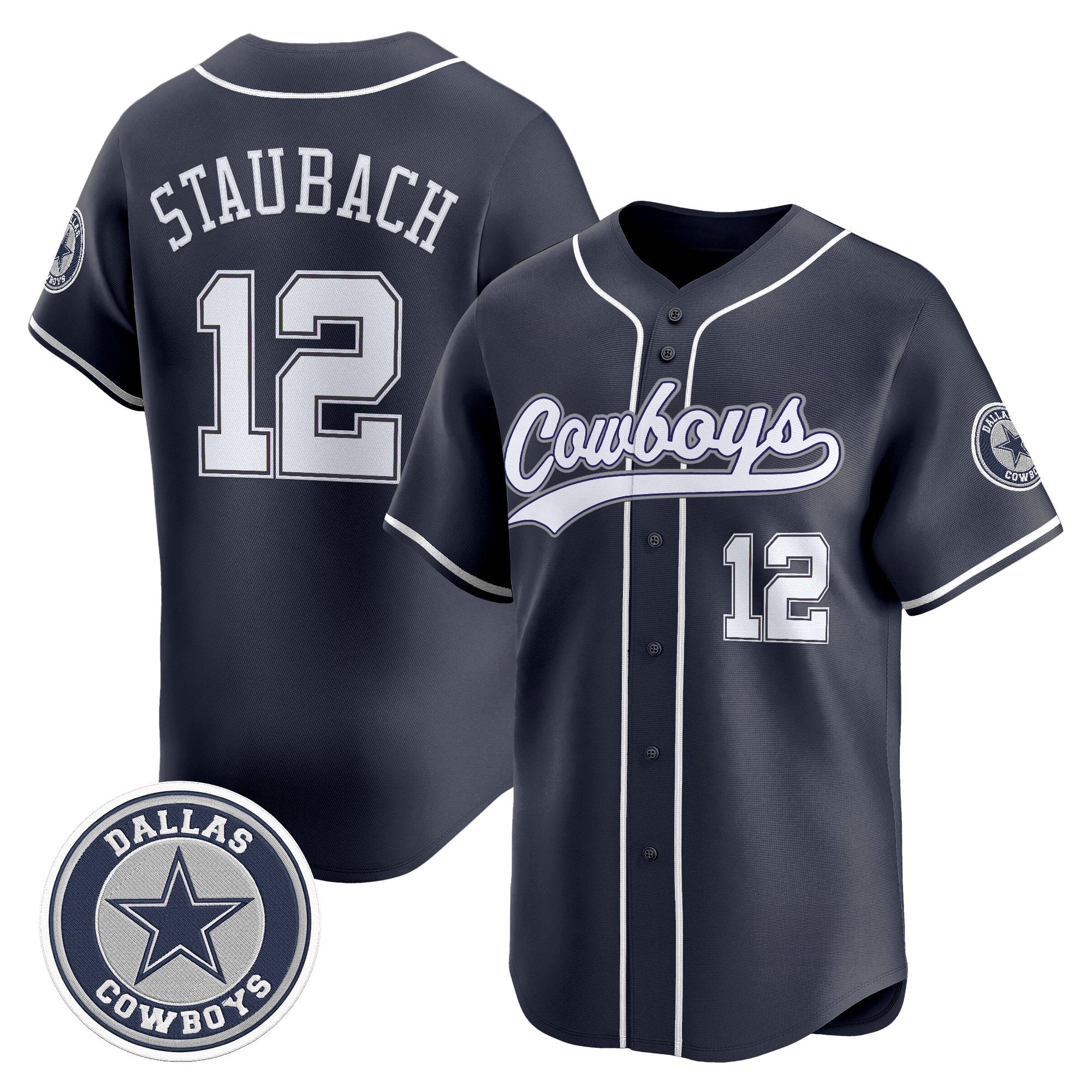 DAL Vapor Baseball Jersey - Stitched