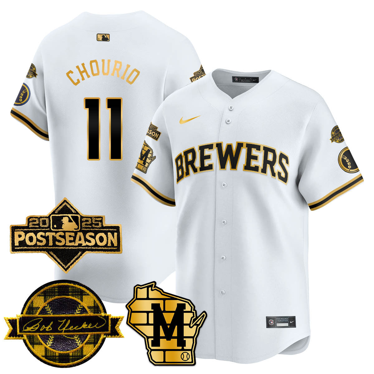 MIL 2025 Postseason Jersey - Stitched