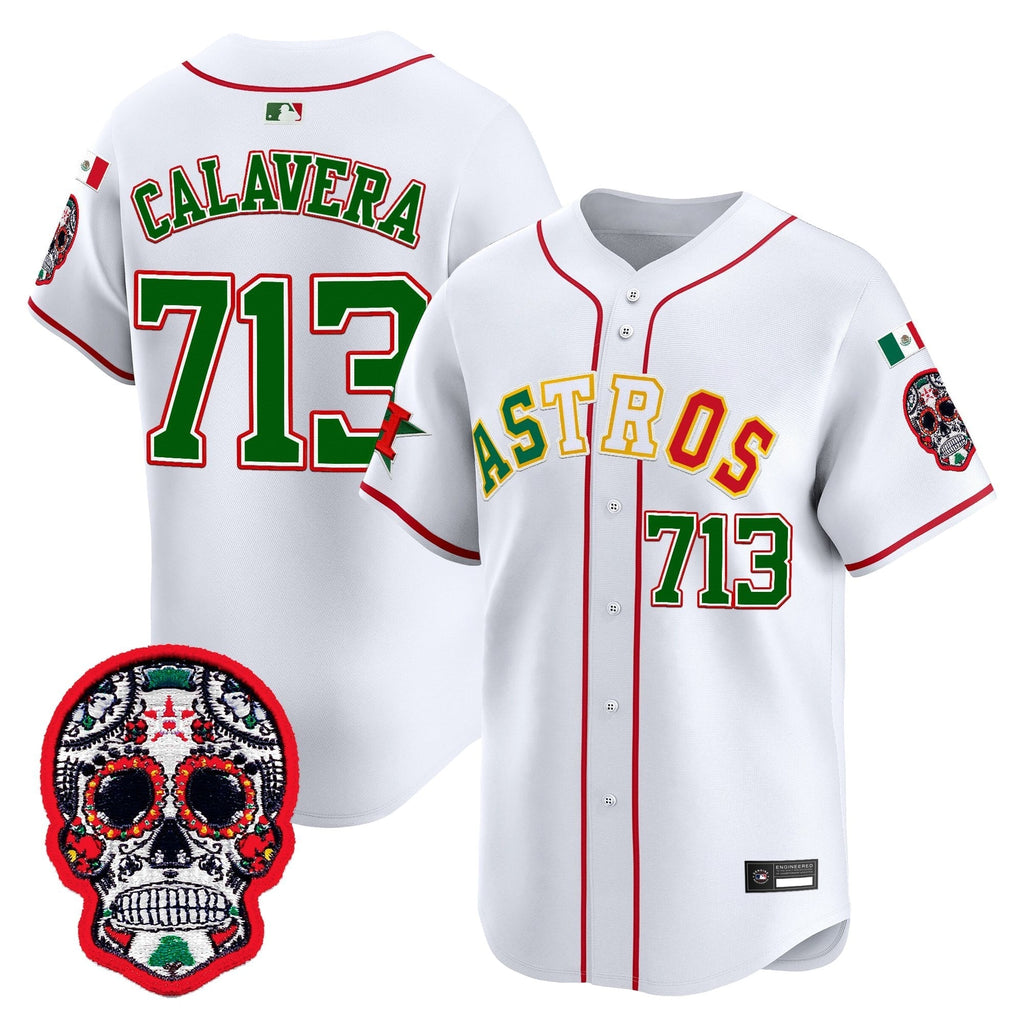 HOU Mexico 2025 'Día de los Muertos Edition' Vapor Premier Limited Jersey - Stitched