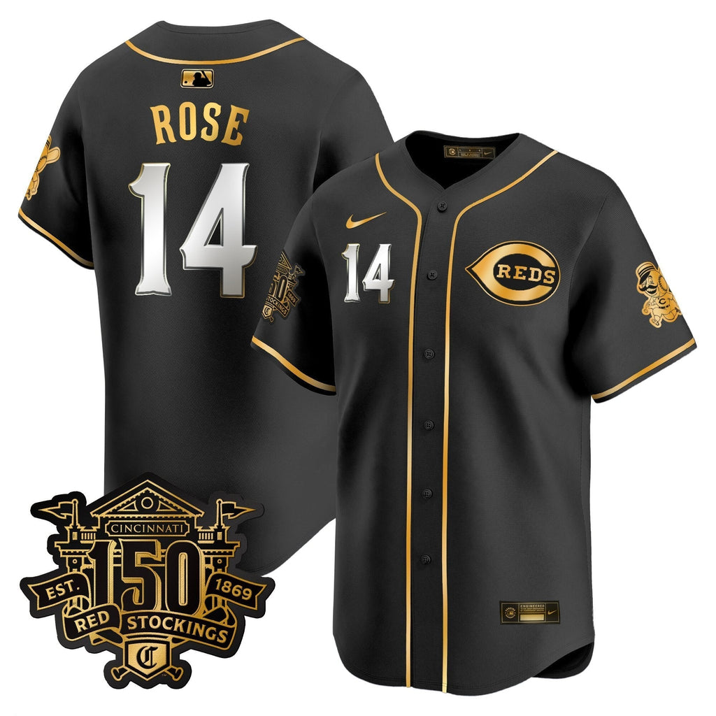CIN 150th Anniversary Patch Vapor Premier Limited Jersey - Stitched