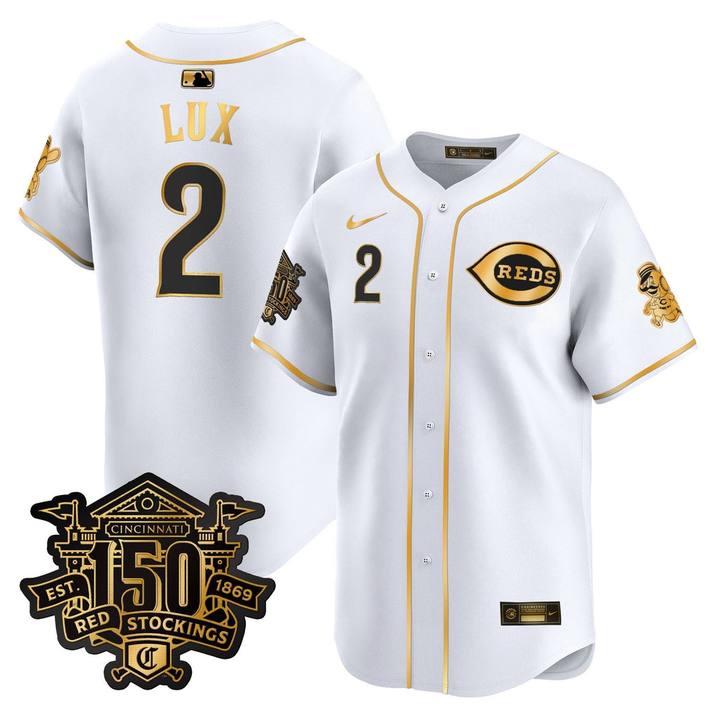 CIN 150th Anniversary Patch Vapor Premier Limited Jersey - Stitched