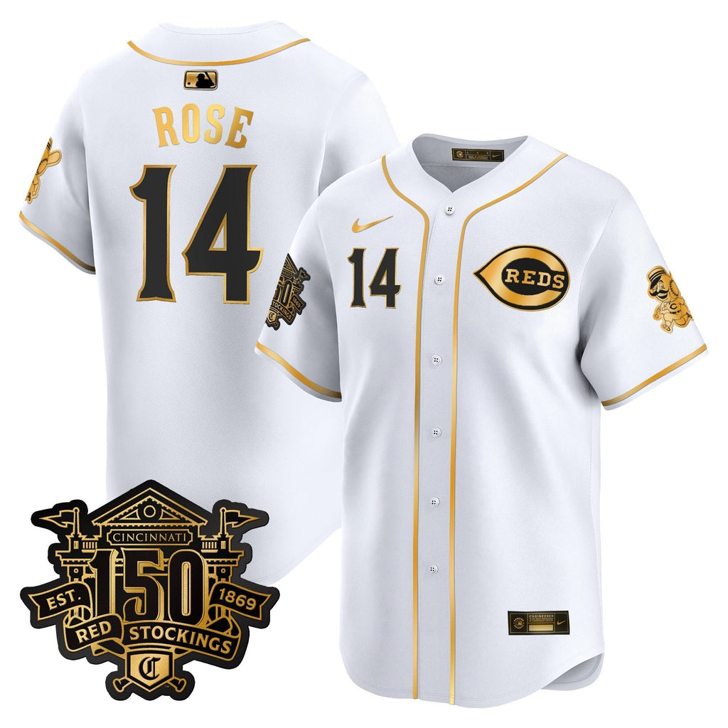 CIN 150th Anniversary Patch Vapor Premier Limited Jersey - Stitched