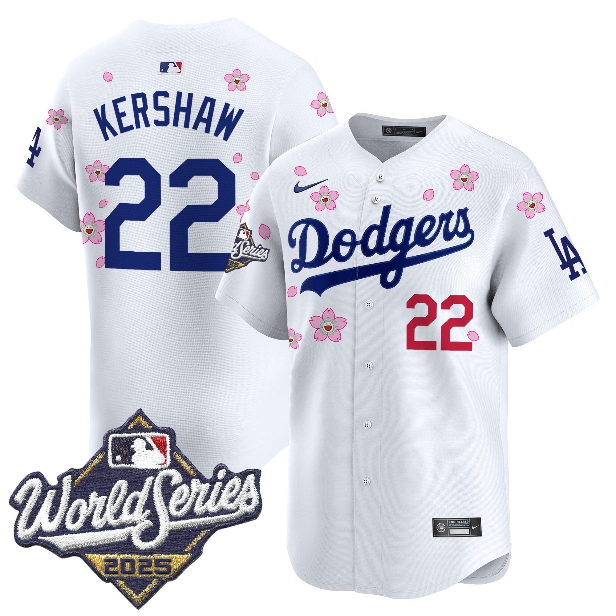 Dodgers 2025 World Series x Tokyo Series Vapor Premier Limited Jersey - All Stitched
