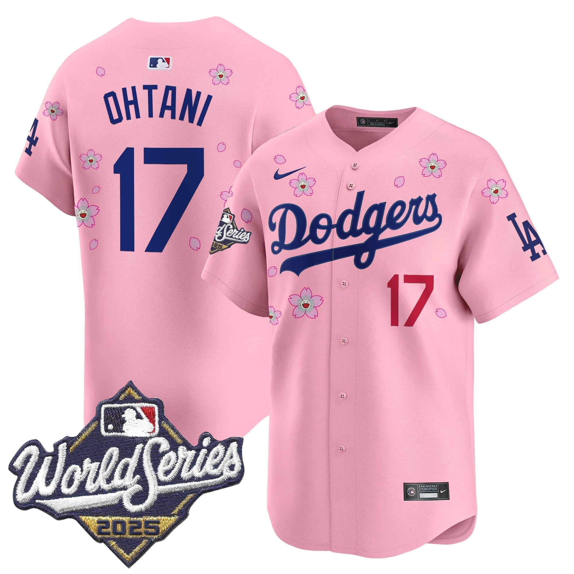 Dodgers 2025 World Series x Tokyo Series Vapor Premier Limited Jersey - All Stitched