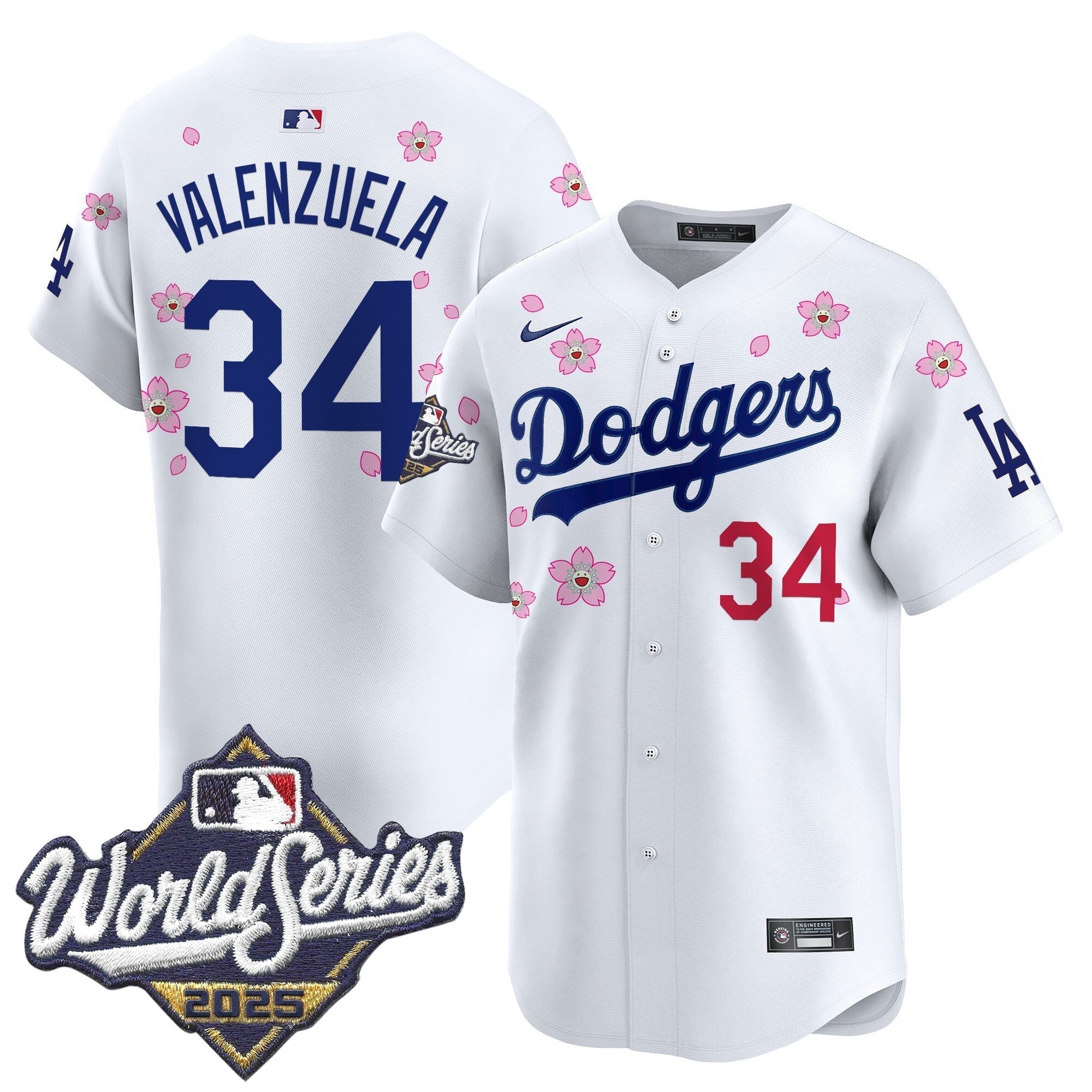 Dodgers 2025 World Series x Tokyo Series Vapor Premier Limited Jersey - All Stitched