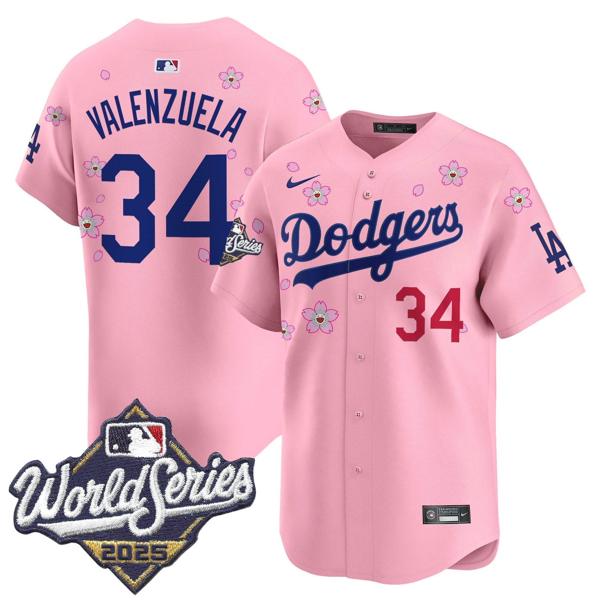 Dodgers 2025 World Series x Tokyo Series Vapor Premier Limited Jersey - All Stitched