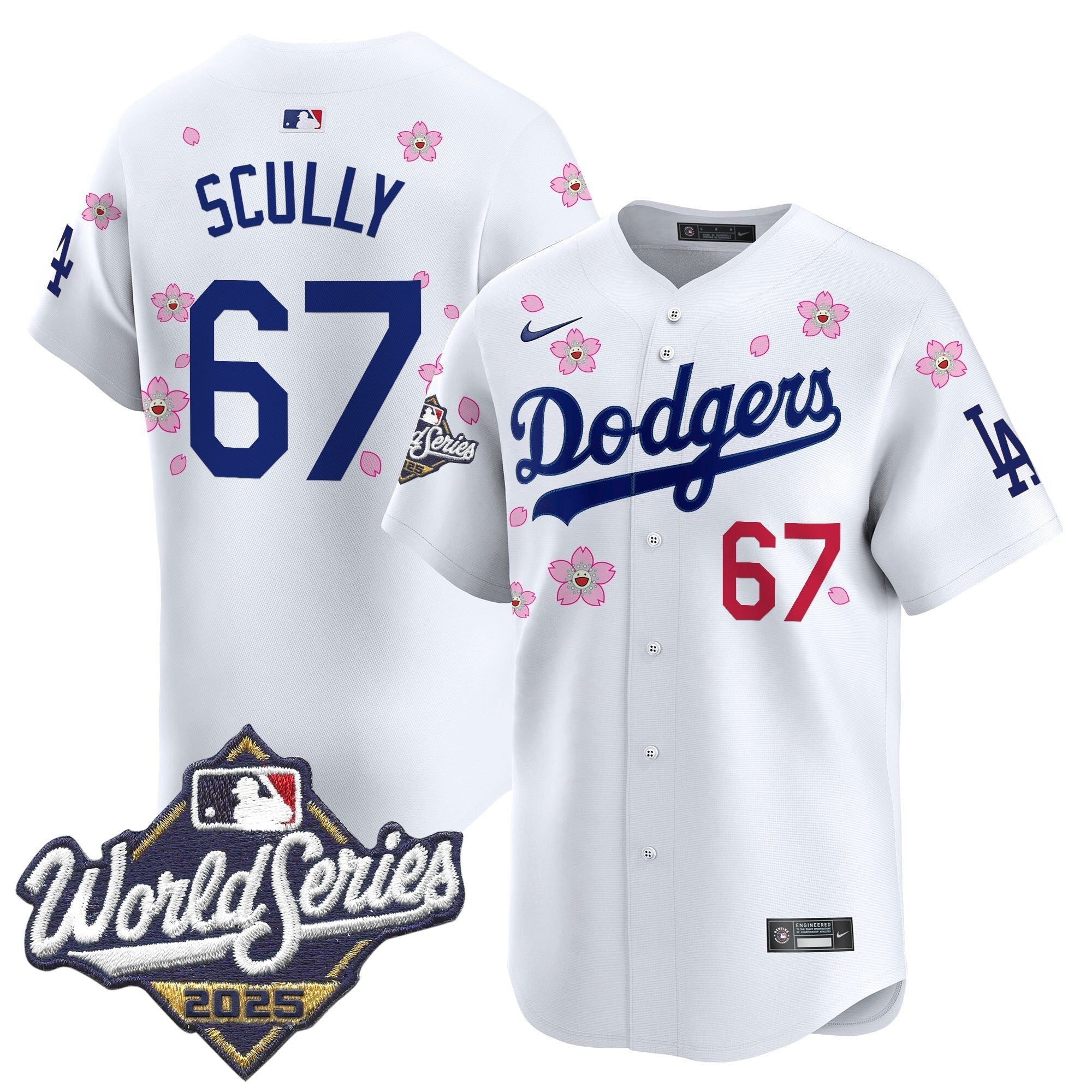 Dodgers 2025 World Series x Tokyo Series Vapor Premier Limited Jersey - All Stitched