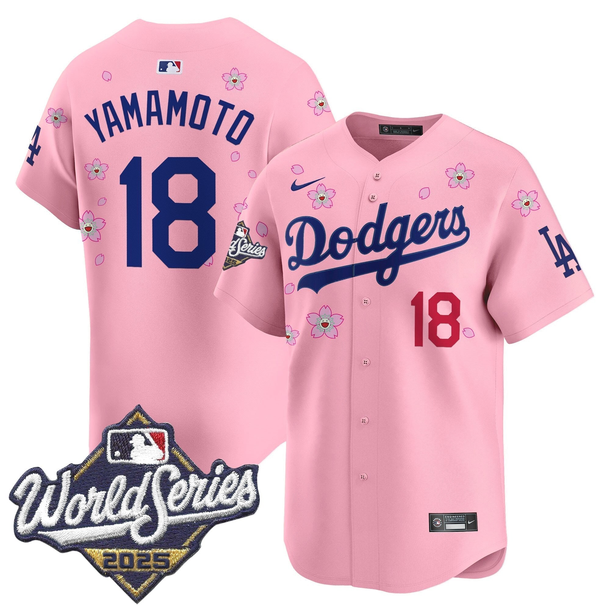 Dodgers 2025 World Series x Tokyo Series Vapor Premier Limited Jersey - All Stitched