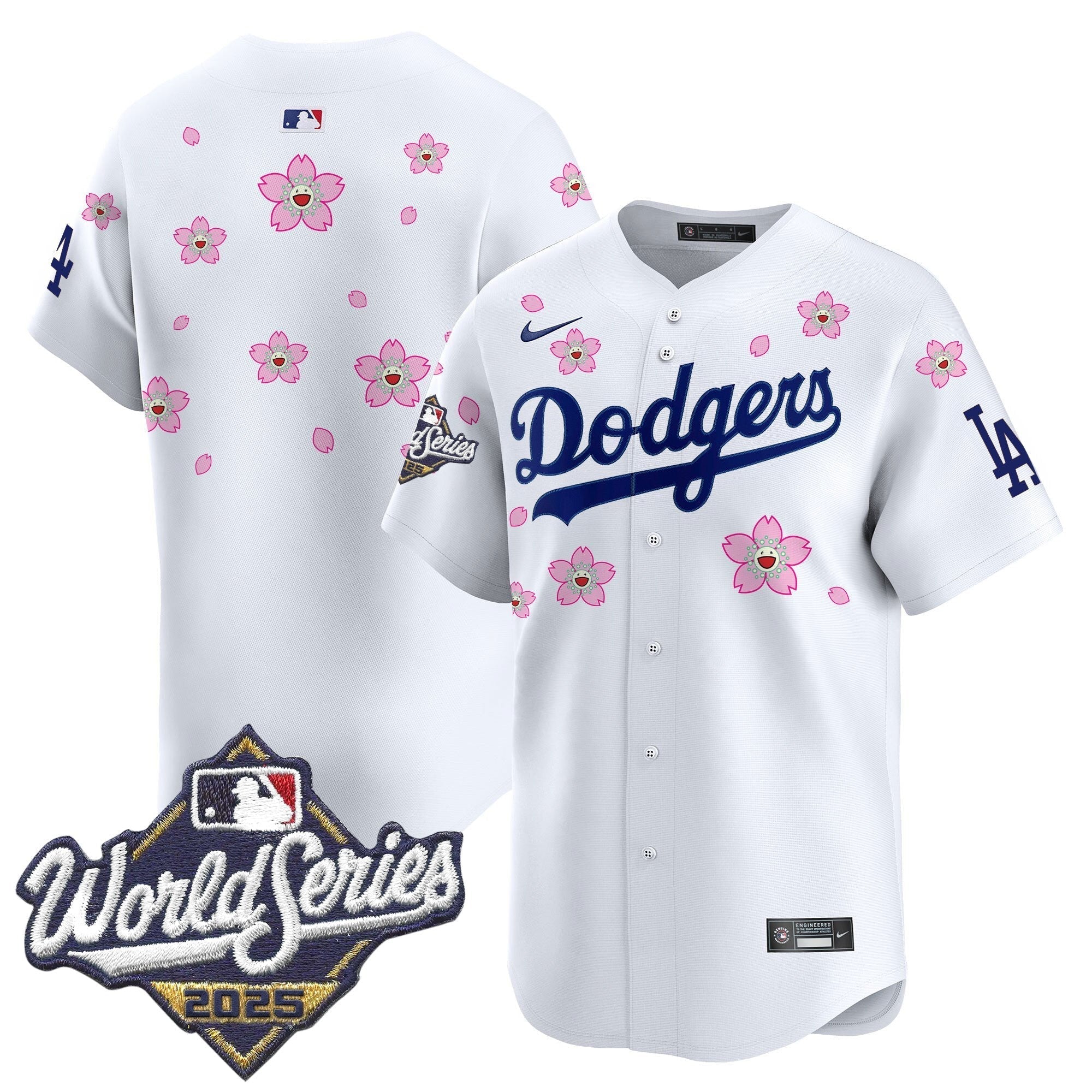 Dodgers 2025 World Series x Tokyo Series Vapor Premier Limited Jersey - All Stitched