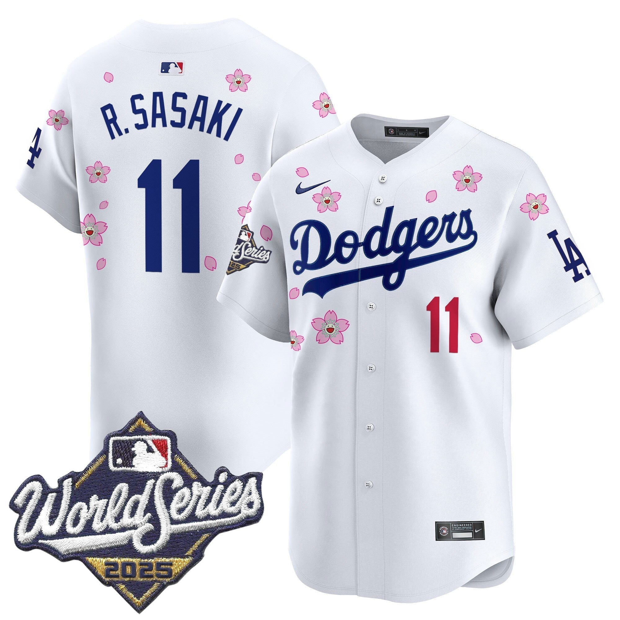 Dodgers 2025 World Series x Tokyo Series Vapor Premier Limited Jersey - All Stitched