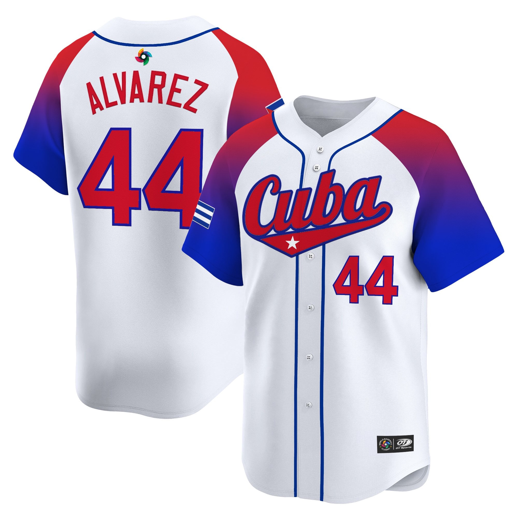 Team Cuba World Baseball Classic Vapor Premier Jersey - 2026 Roster - Stitched