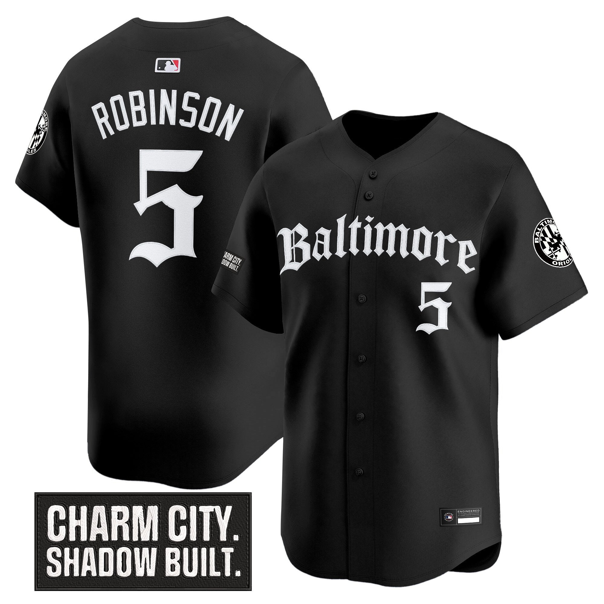BAL 'Gothic Harbor Edition' Vapor Premier Limited Jersey - Stitched