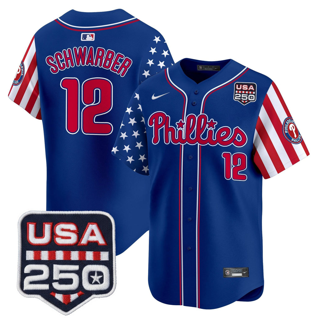 PHI America250 Edition Vapor Premier Limited Jersey - Stitched (2)