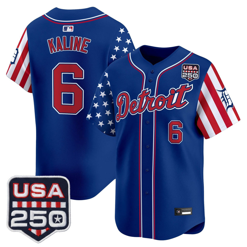 DET "America250 Edition" Vapor Premier Limited Jersey - Stitched