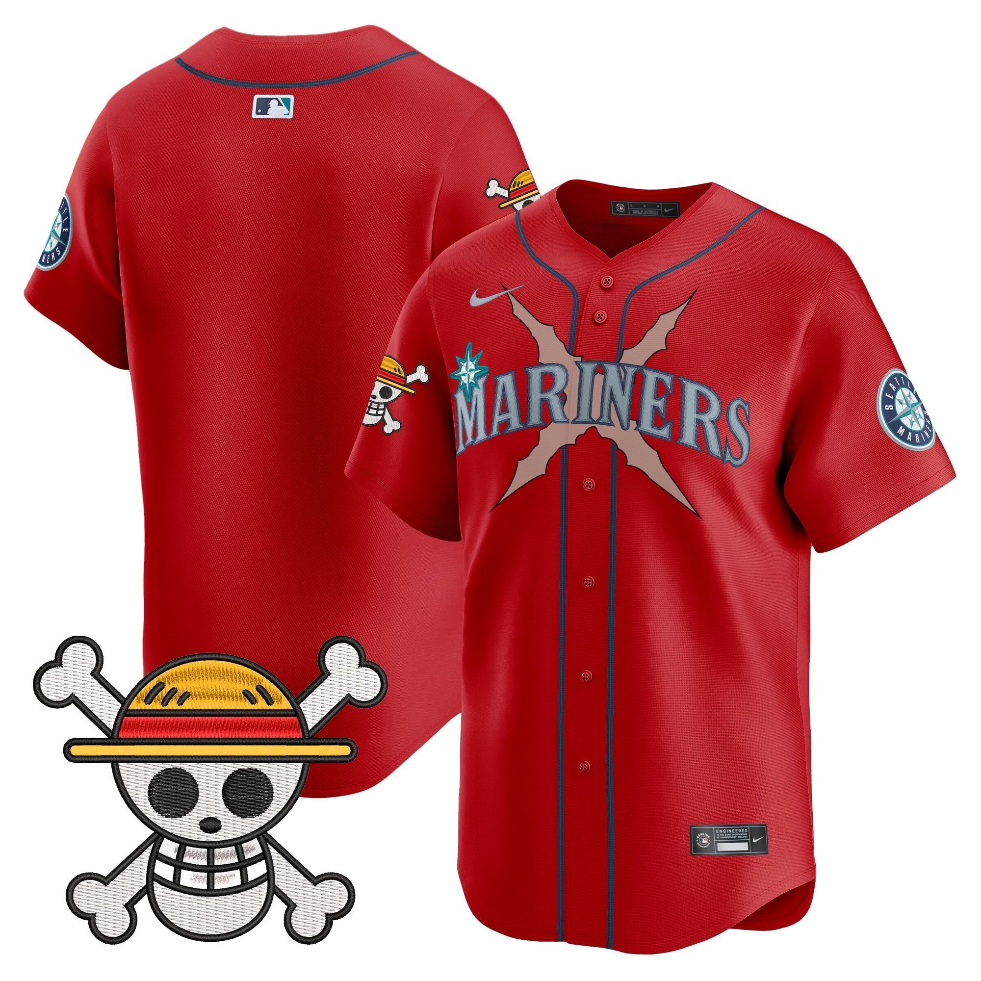 SEA x One Piece Vapor Premier Limited Jersey - Stitched