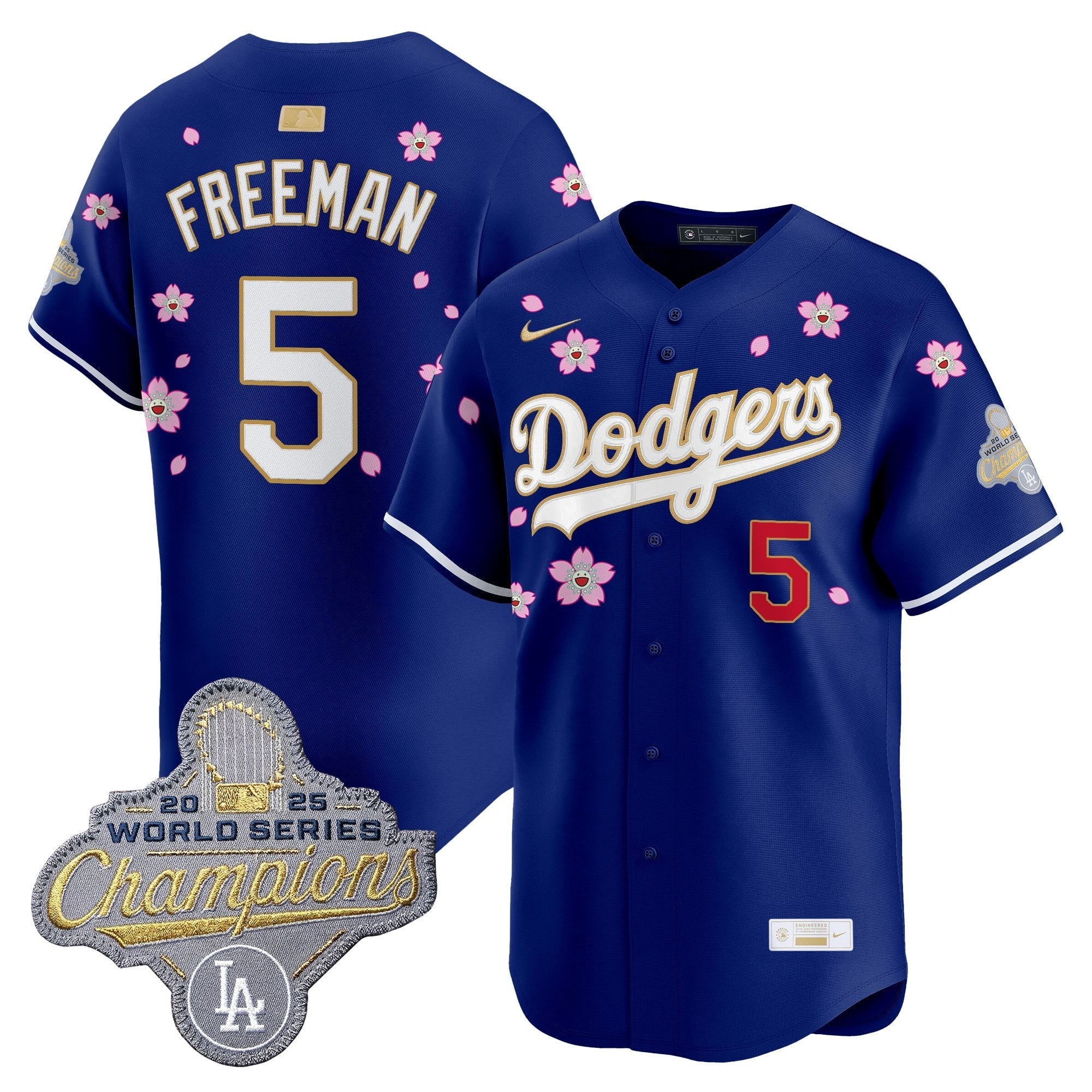 LAD "Tokyo Series x Gold Collection" Vapor Premier Limited Jersey - Stitched