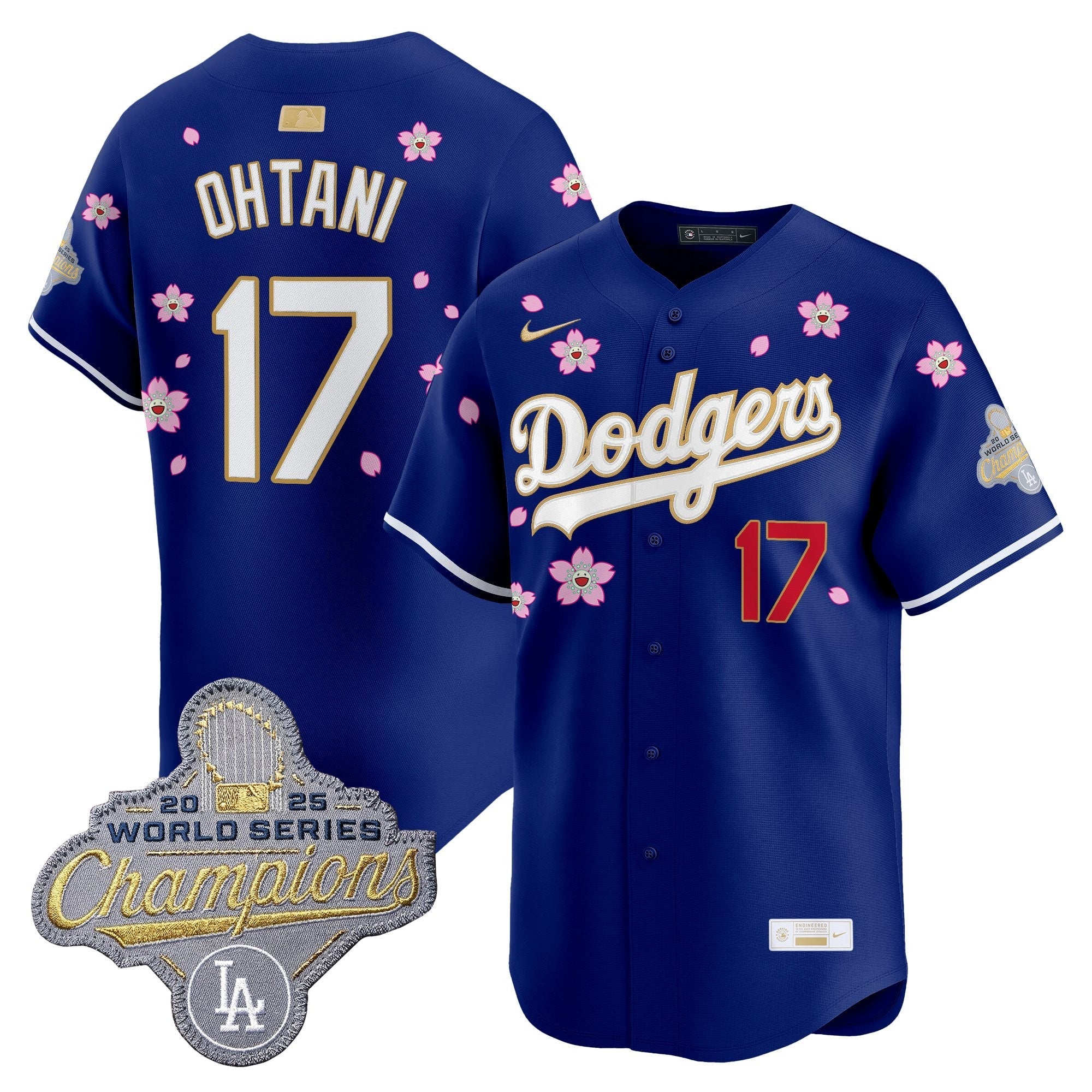 LAD "Tokyo Series x Gold Collection" Vapor Premier Limited Jersey - Stitched