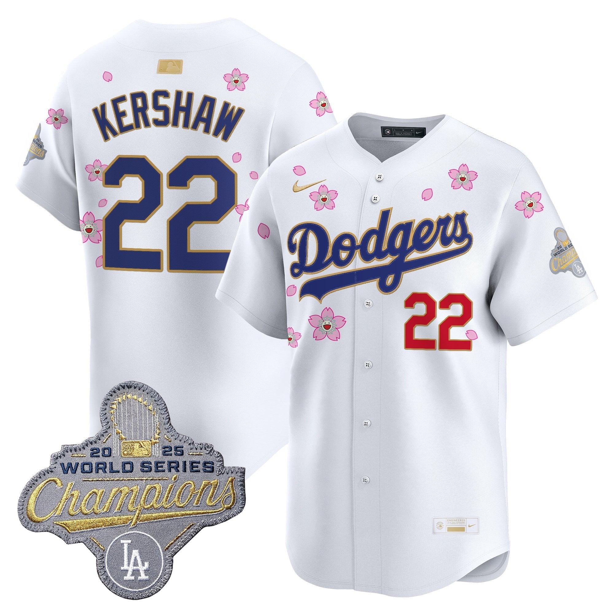 LAD "Tokyo Series x Gold Collection" Vapor Premier Limited Jersey - Stitched