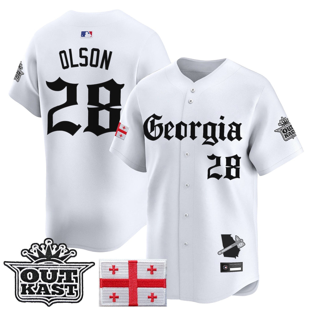 ATL 'Georgia x Outkast Gothic Edition' Vapor Premier Limited Jersey - Stitched