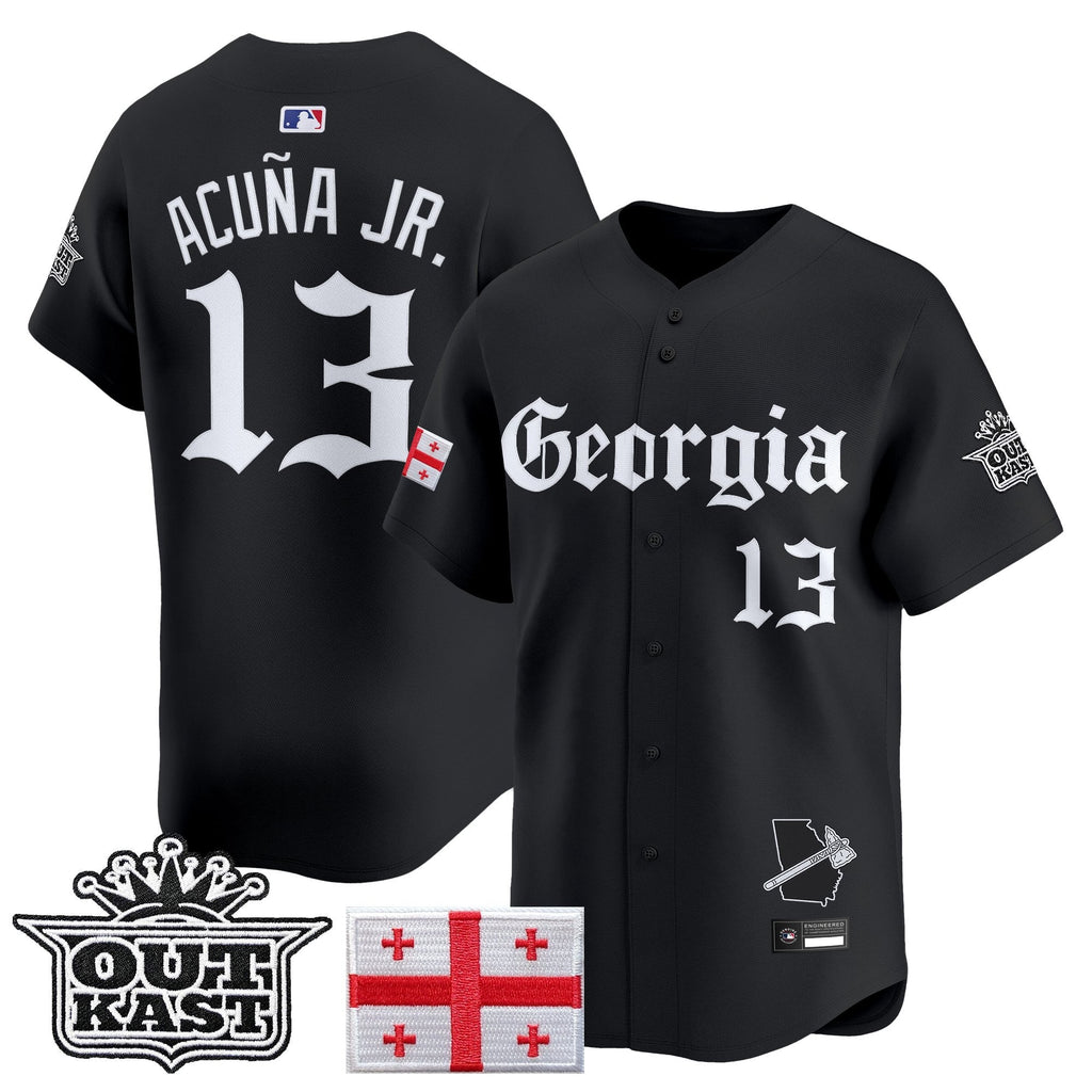 ATL 'Georgia x Outkast Gothic Edition' Vapor Premier Limited Jersey - Stitched