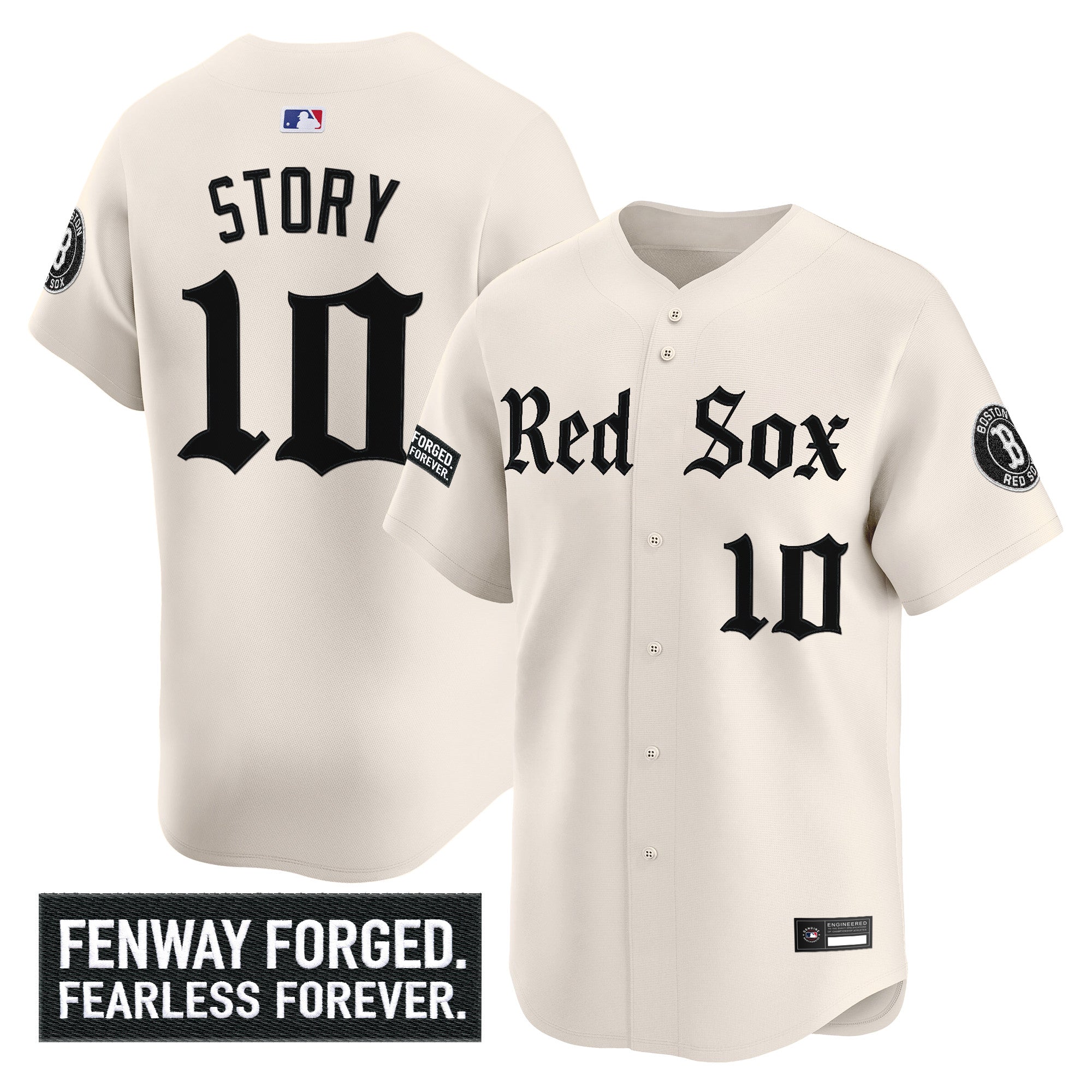 BOS 'Gothic Edition' Vapor Premier Limited Jersey - Stitched