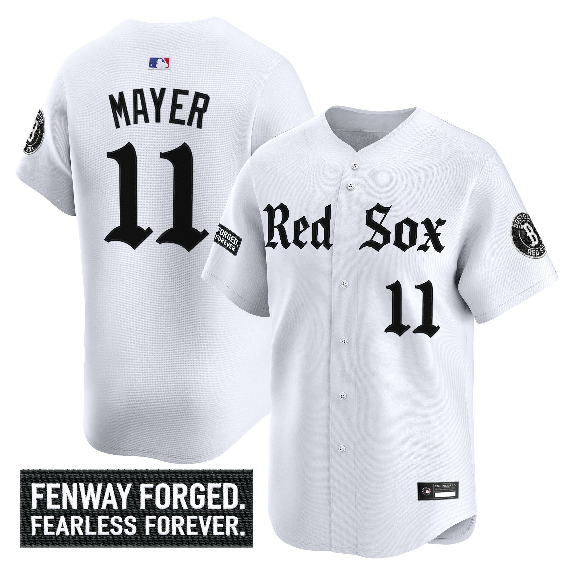 BOS 'Gothic Edition' Vapor Premier Limited Jersey - Stitched