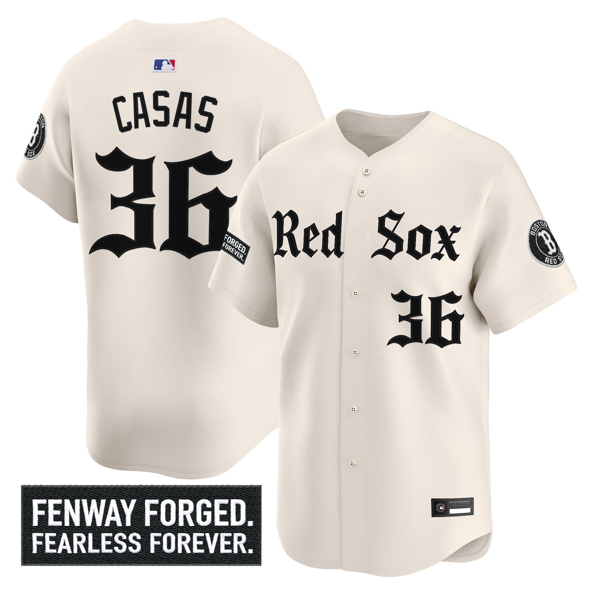 BOS 'Gothic Edition' Vapor Premier Limited Jersey - Stitched
