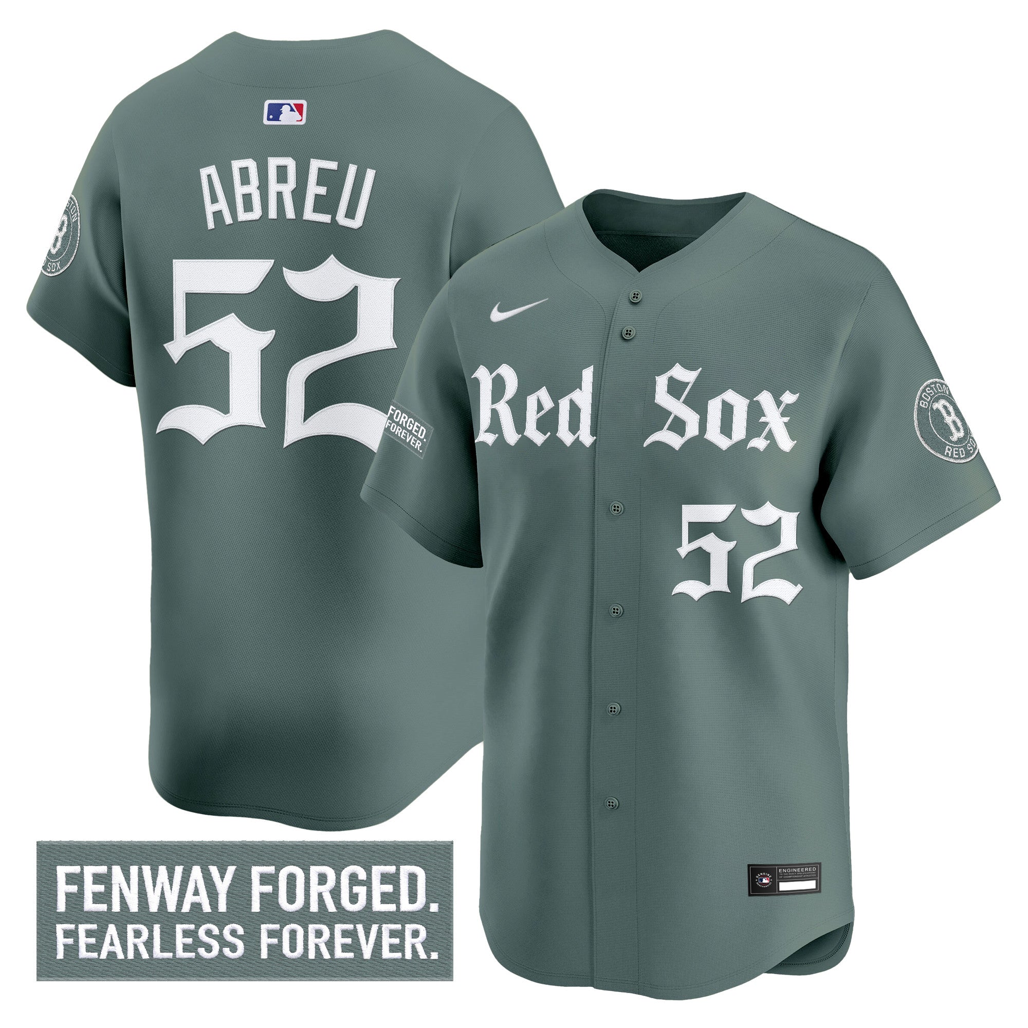 BOS 'Gothic Edition' Vapor Premier Limited Jersey - Stitched