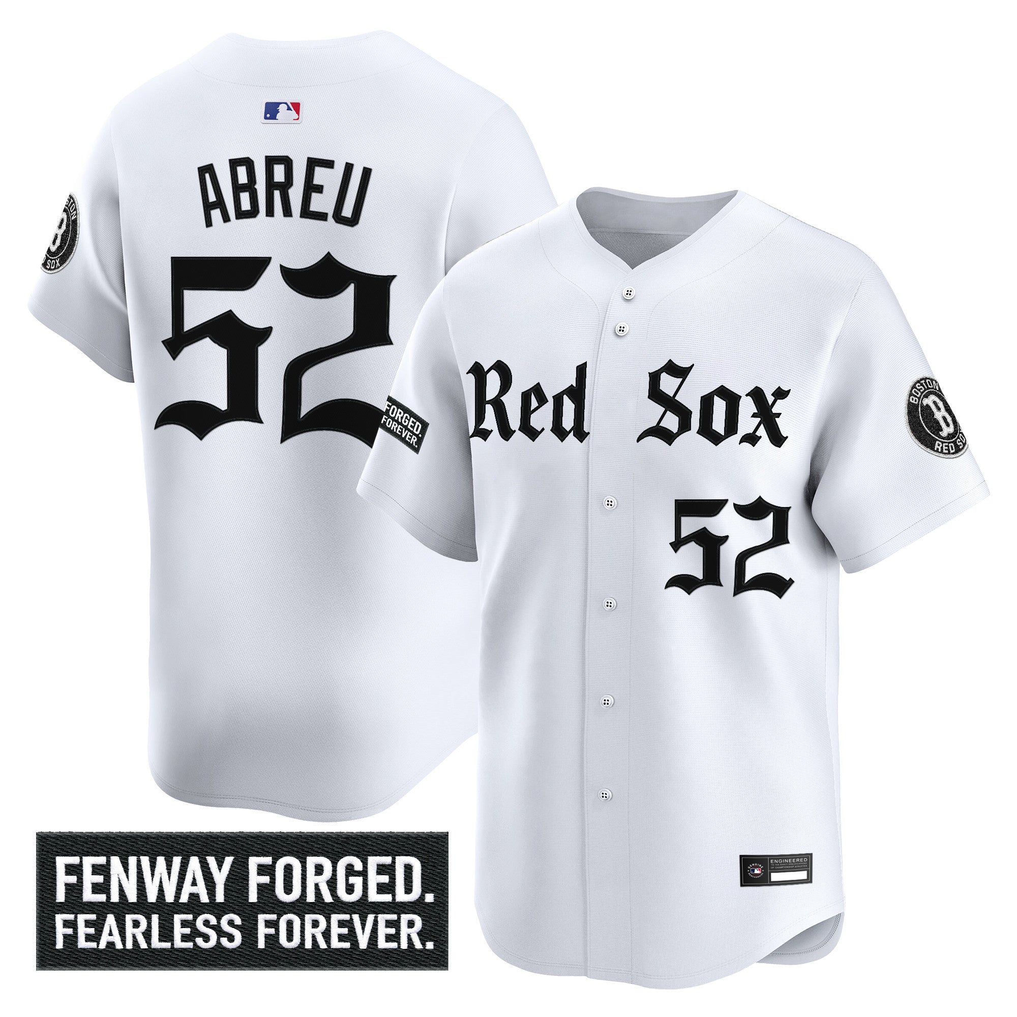 BOS 'Gothic Edition' Vapor Premier Limited Jersey - Stitched