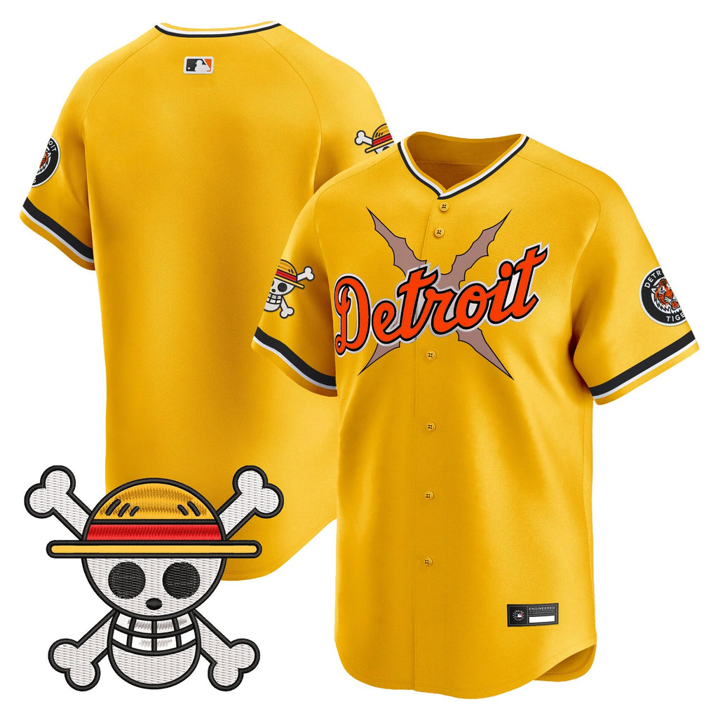 DET x  OP Vapor Premier Limited Jersey - Stitched