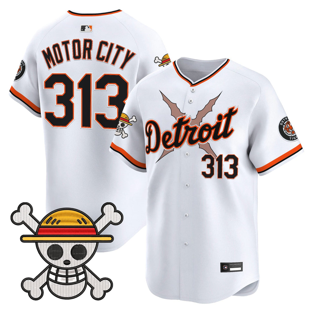 DET x  OP Vapor Premier Limited Jersey - Stitched