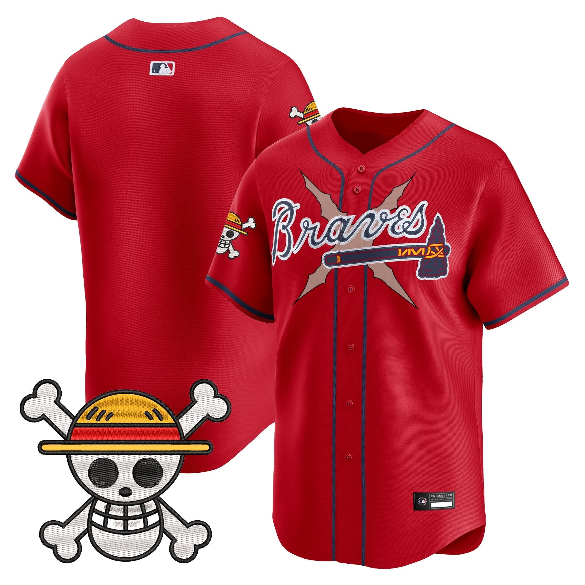 ATL x  OP Vapor Premier Limited Jersey - Stitched