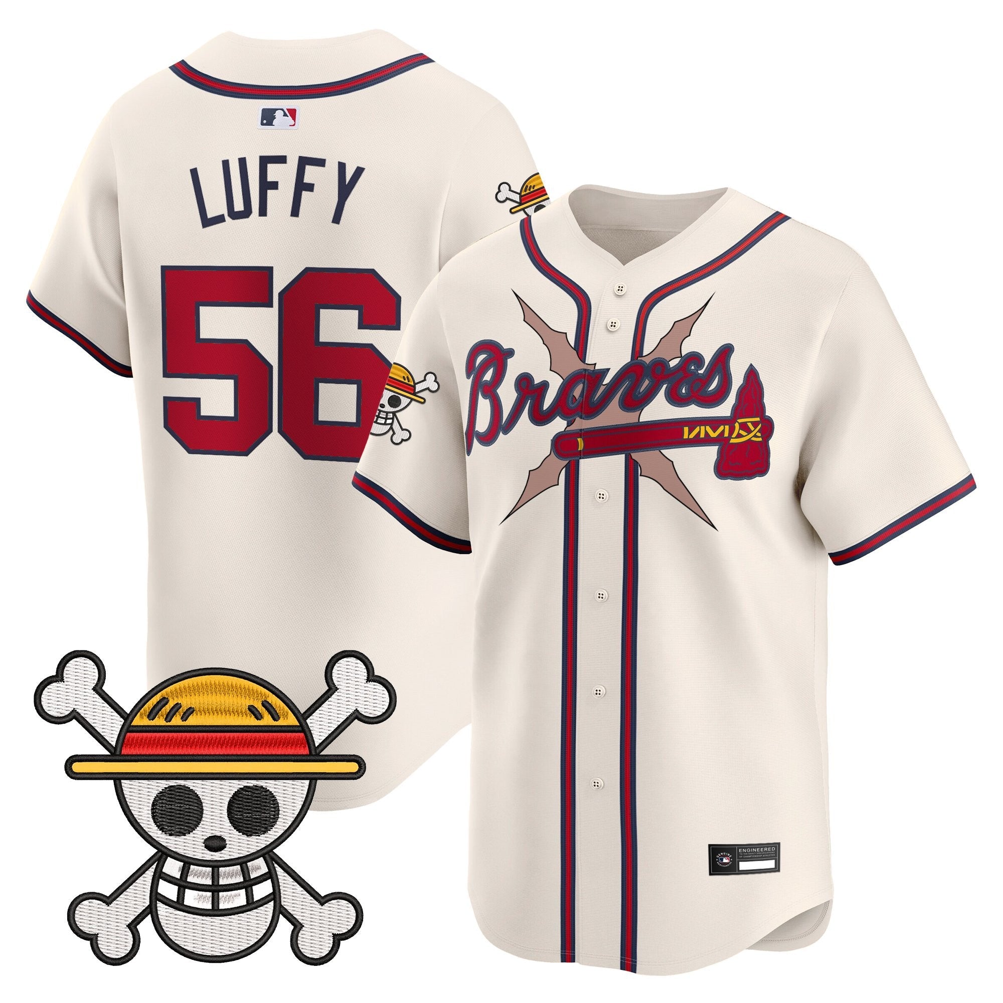 ATL x  OP Vapor Premier Limited Jersey - Stitched
