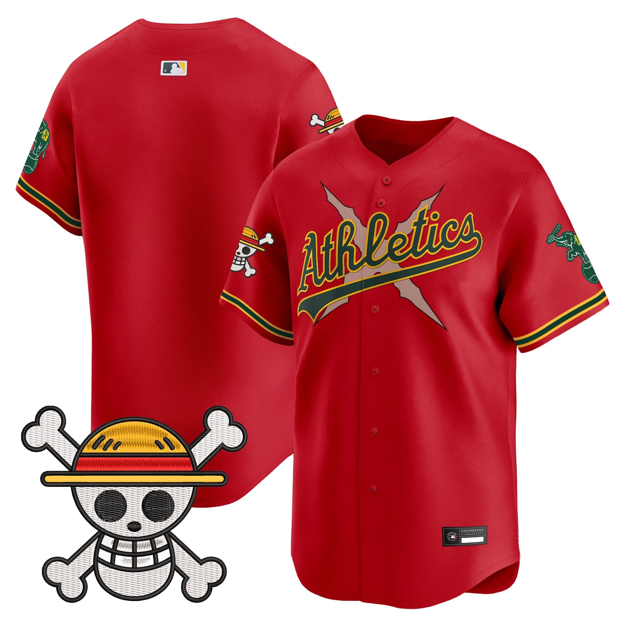 OAK x OP Vapor Premier Limited Jersey - Stitched