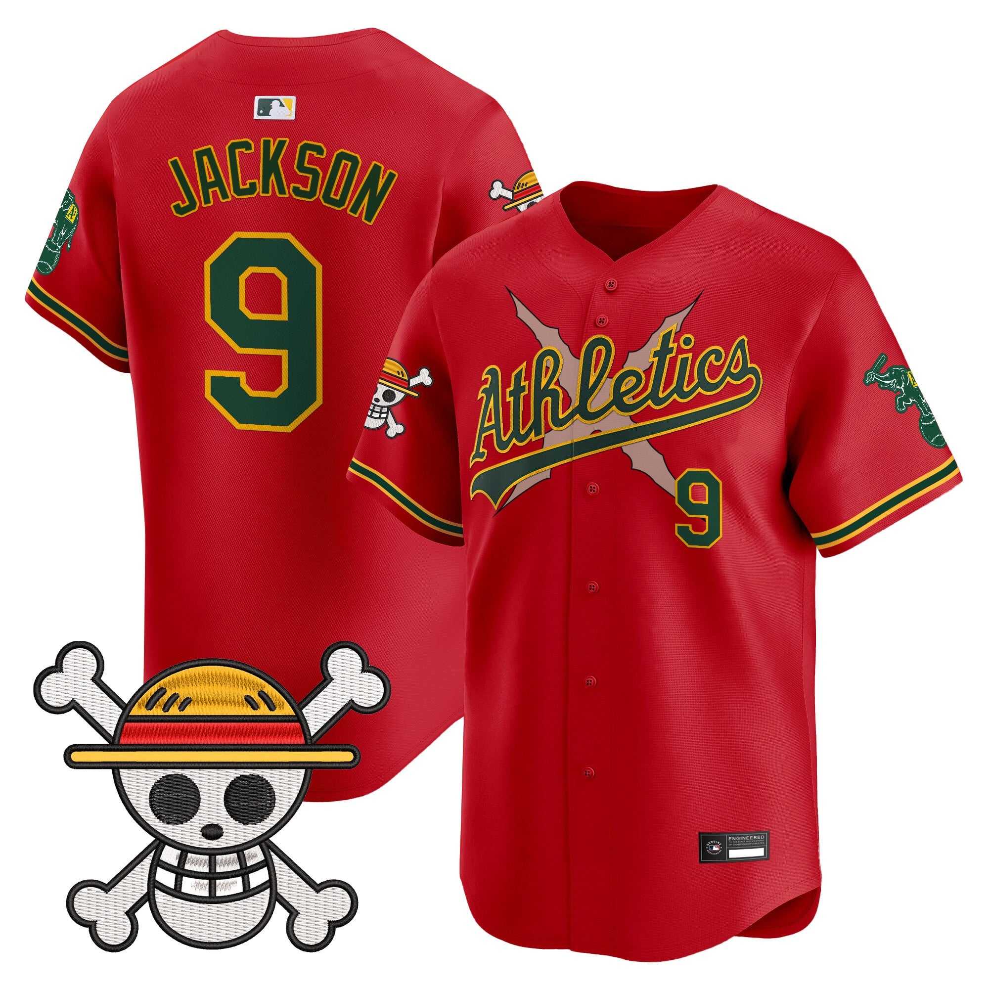 OAK x OP Vapor Premier Limited Jersey - Stitched