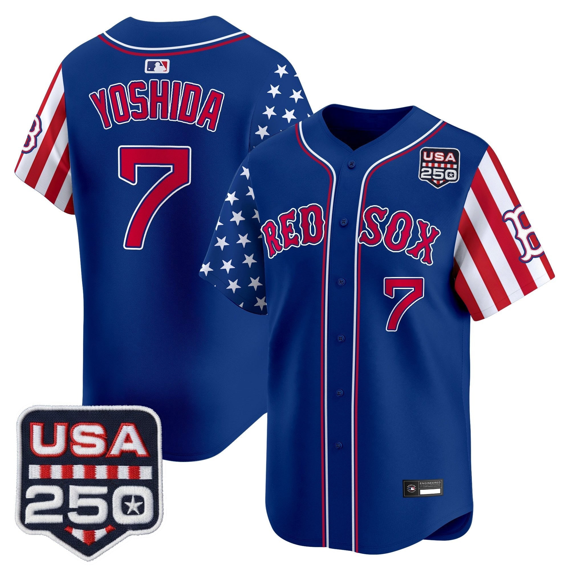 BOS "America 250 Edition" Vapor Premier Limited Jersey - Stitched