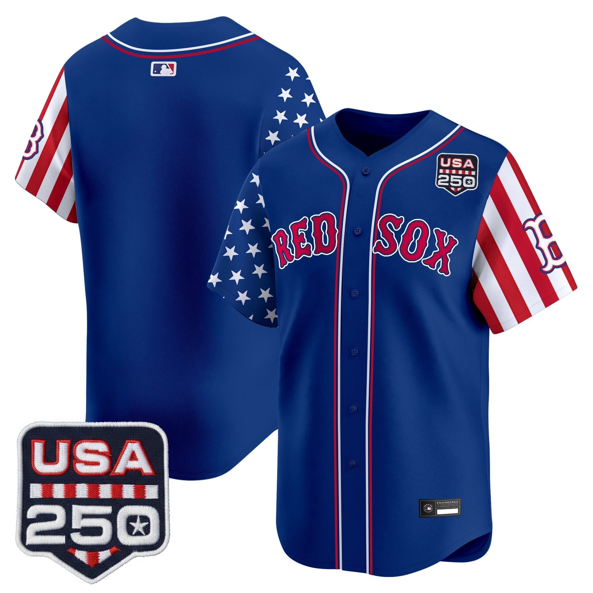 BOS "America 250 Edition" Vapor Premier Limited Jersey - Stitched