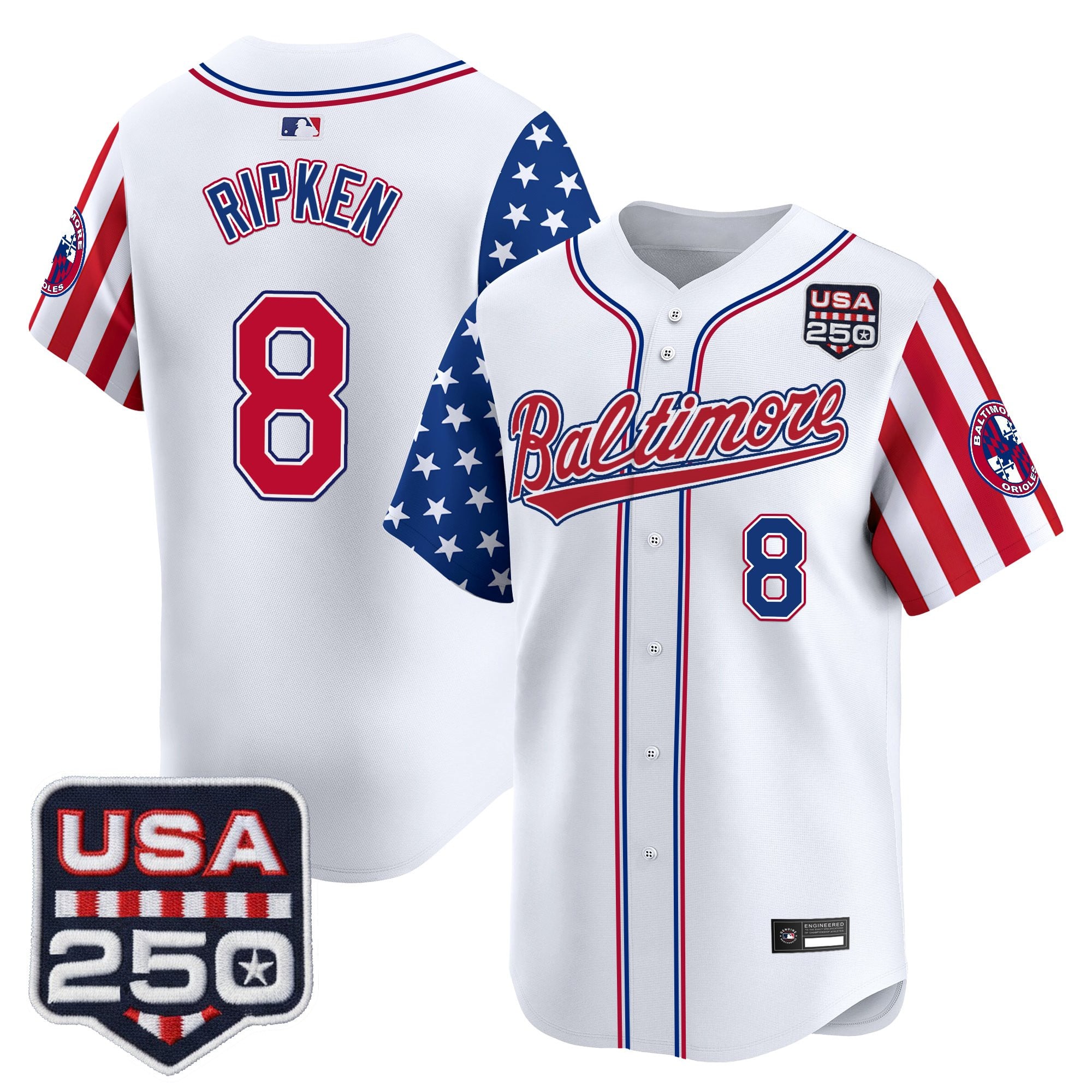 BAL "America 250 Edition" Vapor Premier Limited Jersey - Stitched