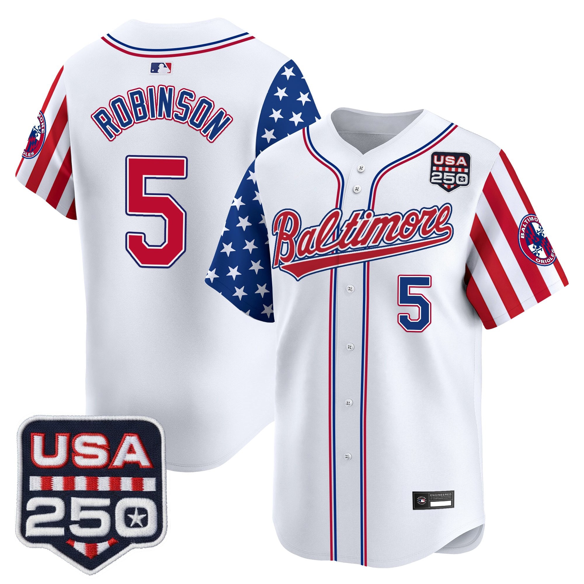 BAL "America 250 Edition" Vapor Premier Limited Jersey - Stitched