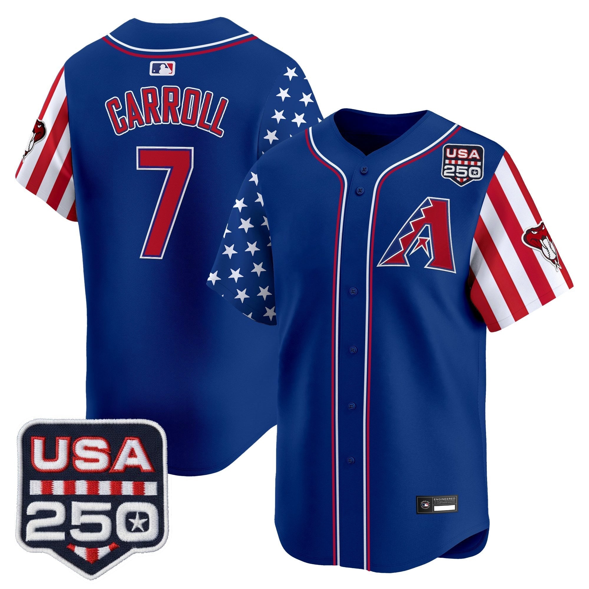 ARI "America 250 Edition" Vapor Premier Limited Jersey - Stitched