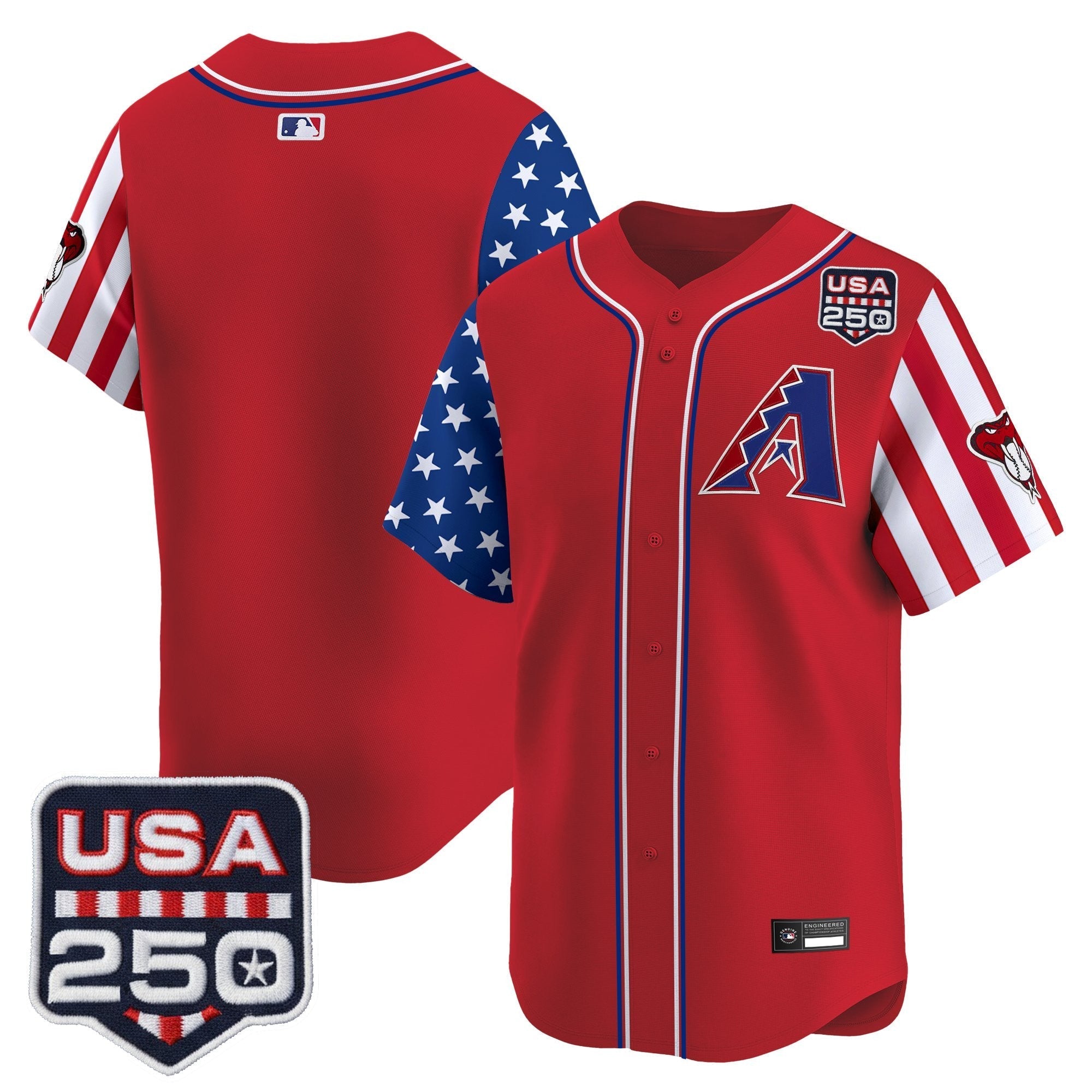 ARI "America 250 Edition" Vapor Premier Limited Jersey - Stitched
