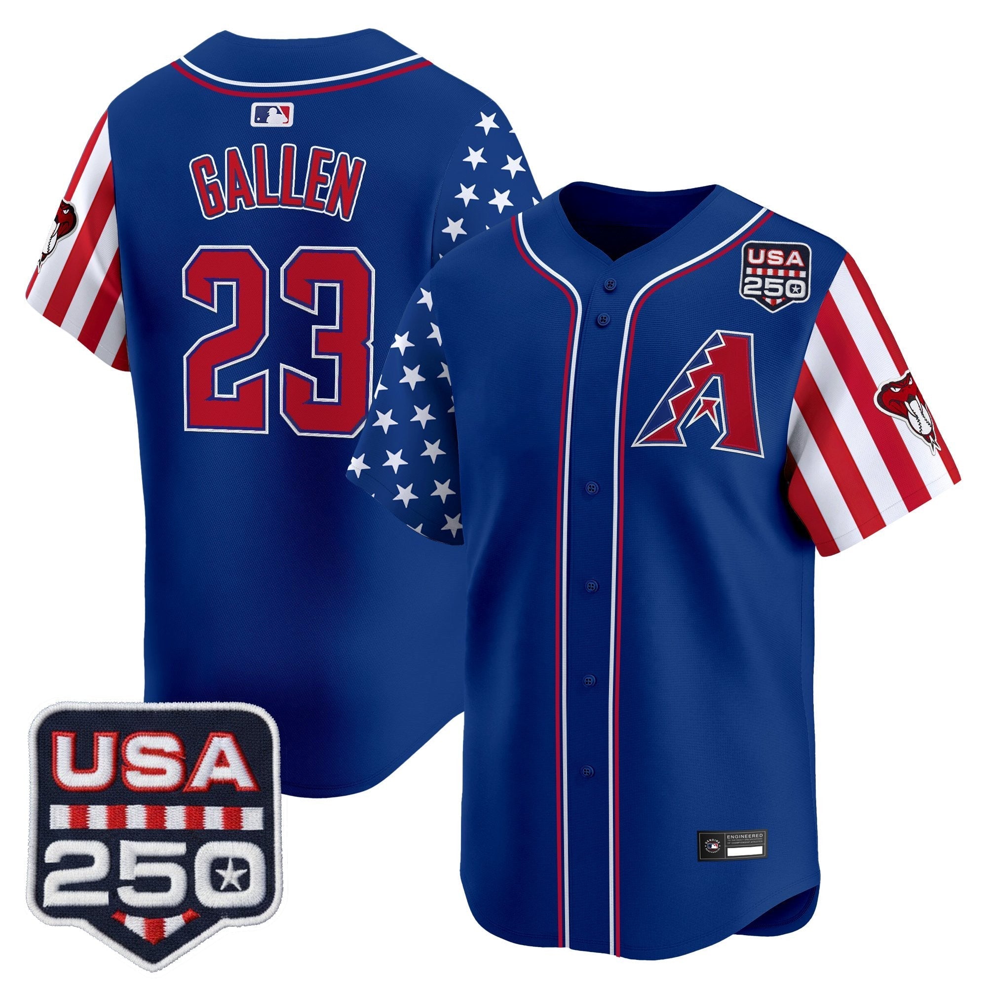 ARI "America 250 Edition" Vapor Premier Limited Jersey - Stitched