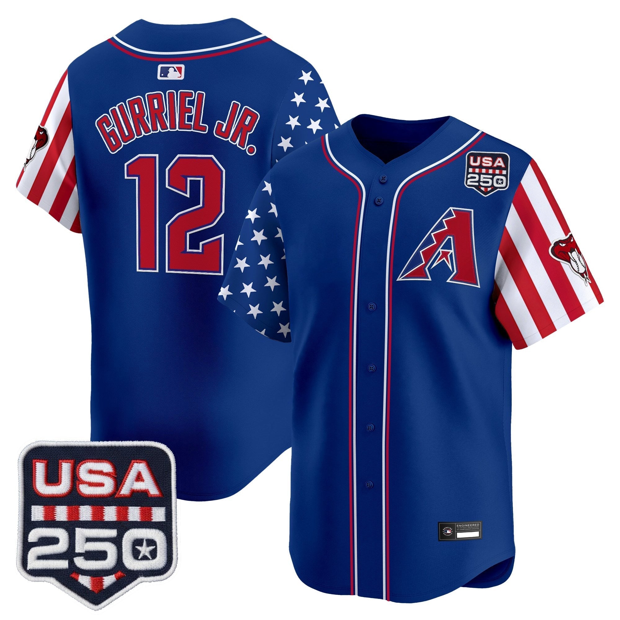 ARI "America 250 Edition" Vapor Premier Limited Jersey - Stitched